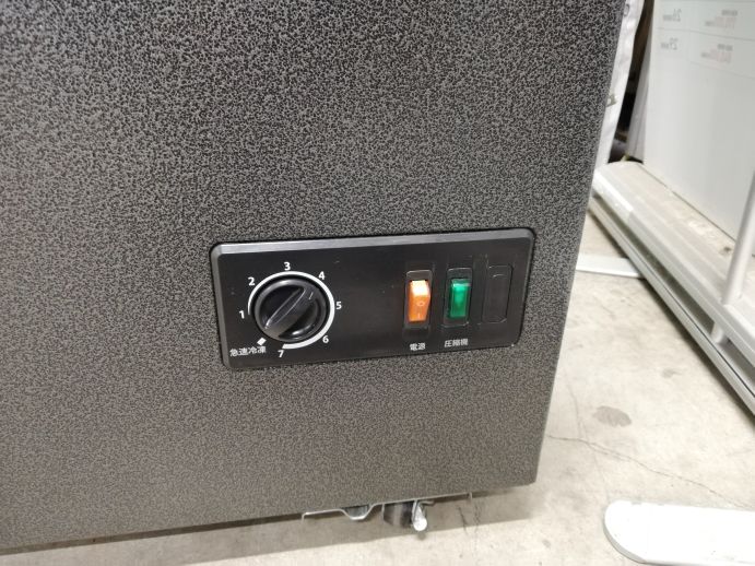 ☆★　デバイススタイル　冷凍ストッカー　冷凍庫　CDF-200A-HD　2019年製　200L　☆★