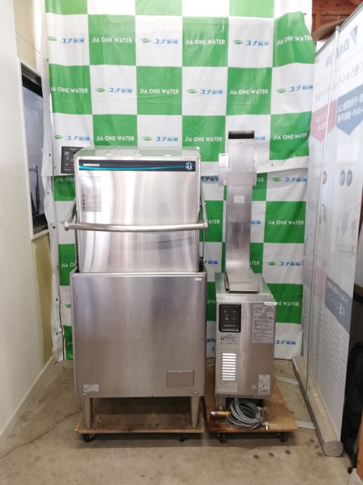 ☆★　ホシザキ　食器洗浄機　JWE-680B(50Hz)　東日本専用　ブースター付き　WB-25H-2　2019年製　☆★