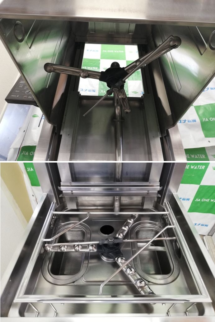 ☆★　ホシザキ　食器洗浄機　JWE-680B(50Hz)　東日本専用　ブースター付き　WB-25H-2　2019年製　☆★