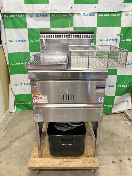 ☆★ マルゼン ガスフライヤー MGF-C23K 2023年製 プロパンガス ☆★