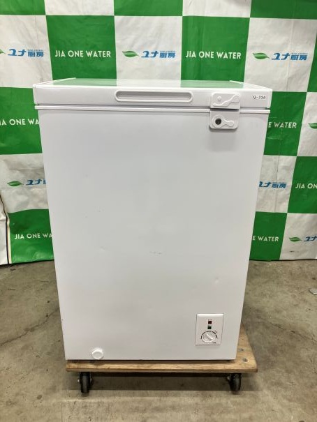 ☆★ マクスゼン 上開き冷凍庫 冷凍ストッカー JF100ML01WH 2022年製 99L ☆★