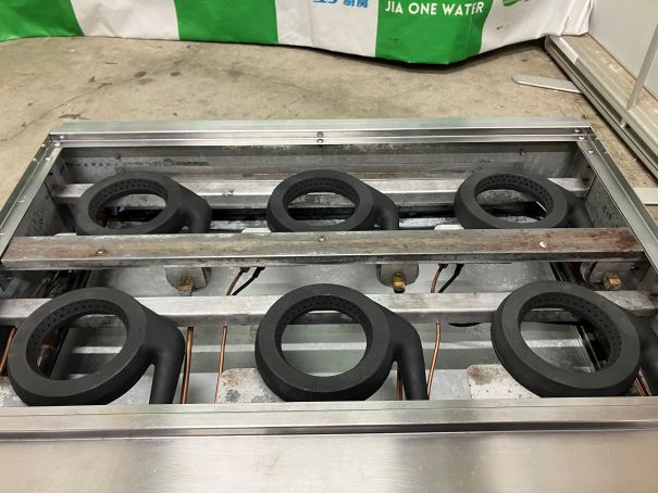 ☆★　オザキ　ガステーブルコンロ　OZK6Ⅲ　都市ガス　卓上　6口　☆★