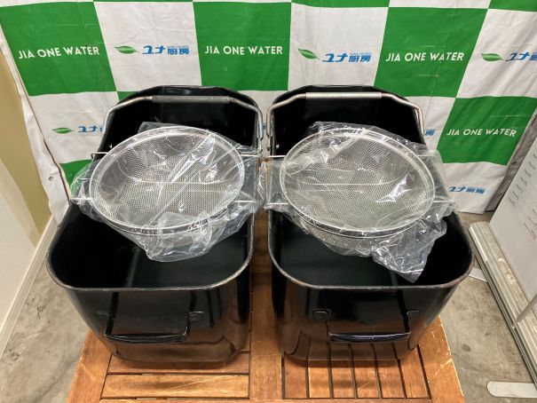 ☆★　マルゼン　二槽ガスフライヤー　MGF-13WK　13L×2　都市ガス　☆★